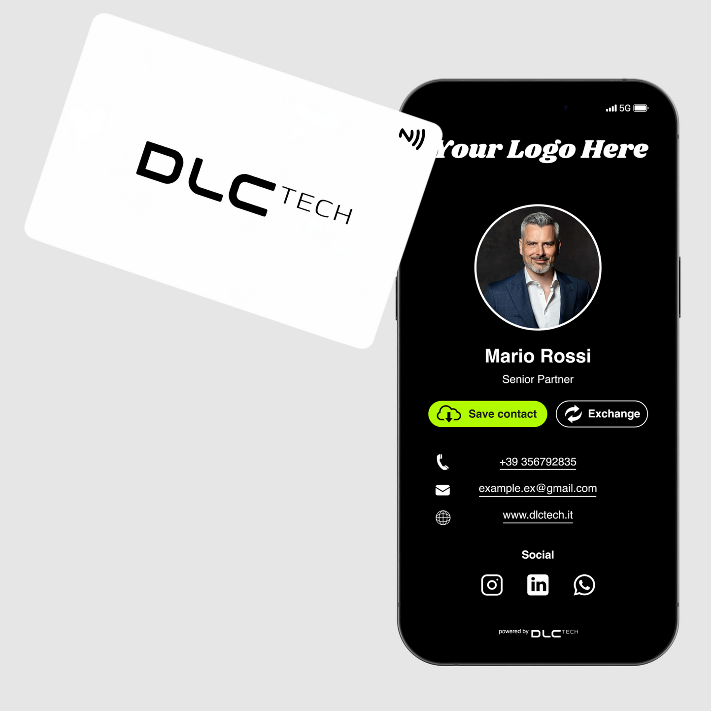 DLC Business Card - PVC