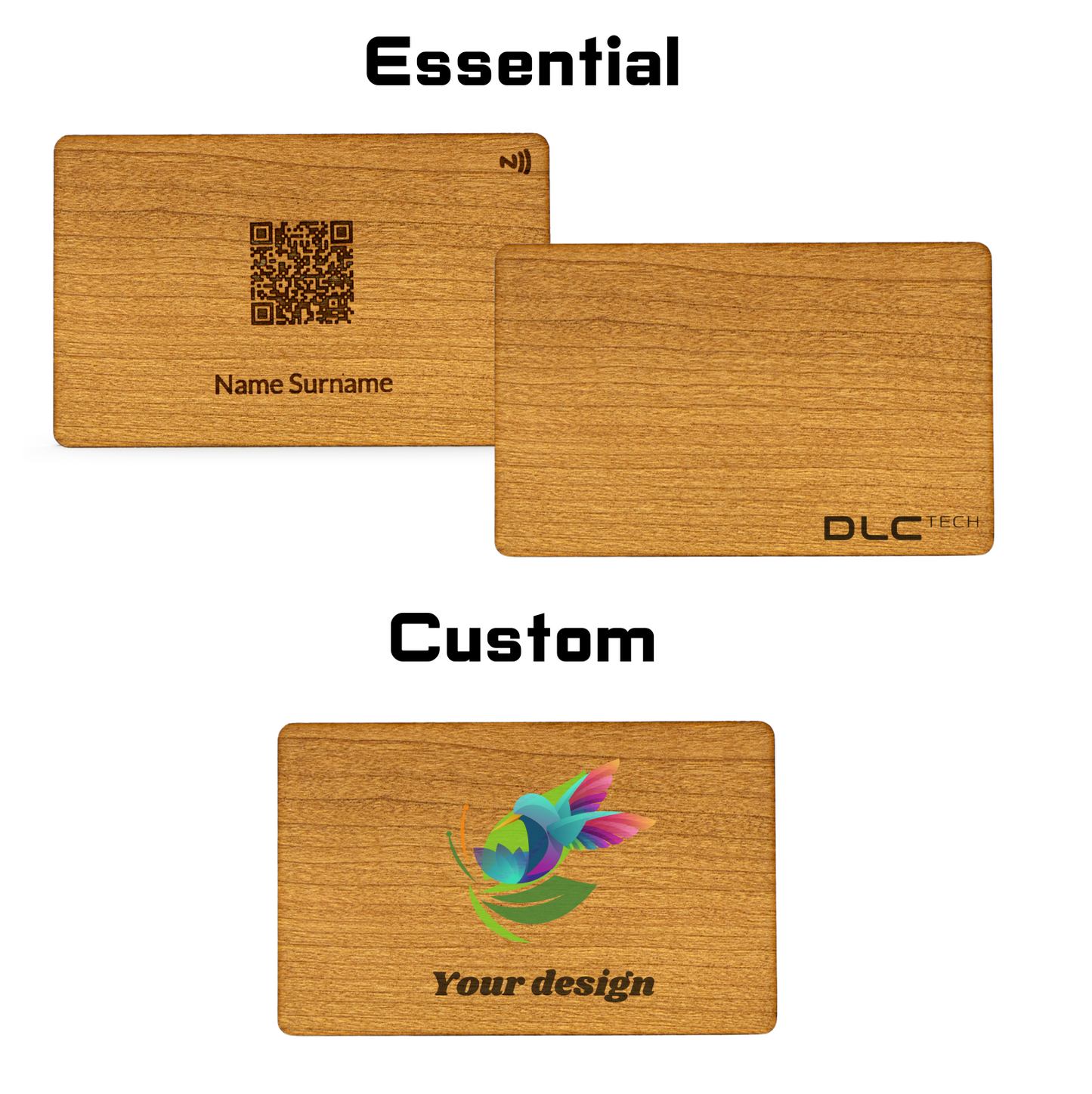 DLC Business Card - WOOD