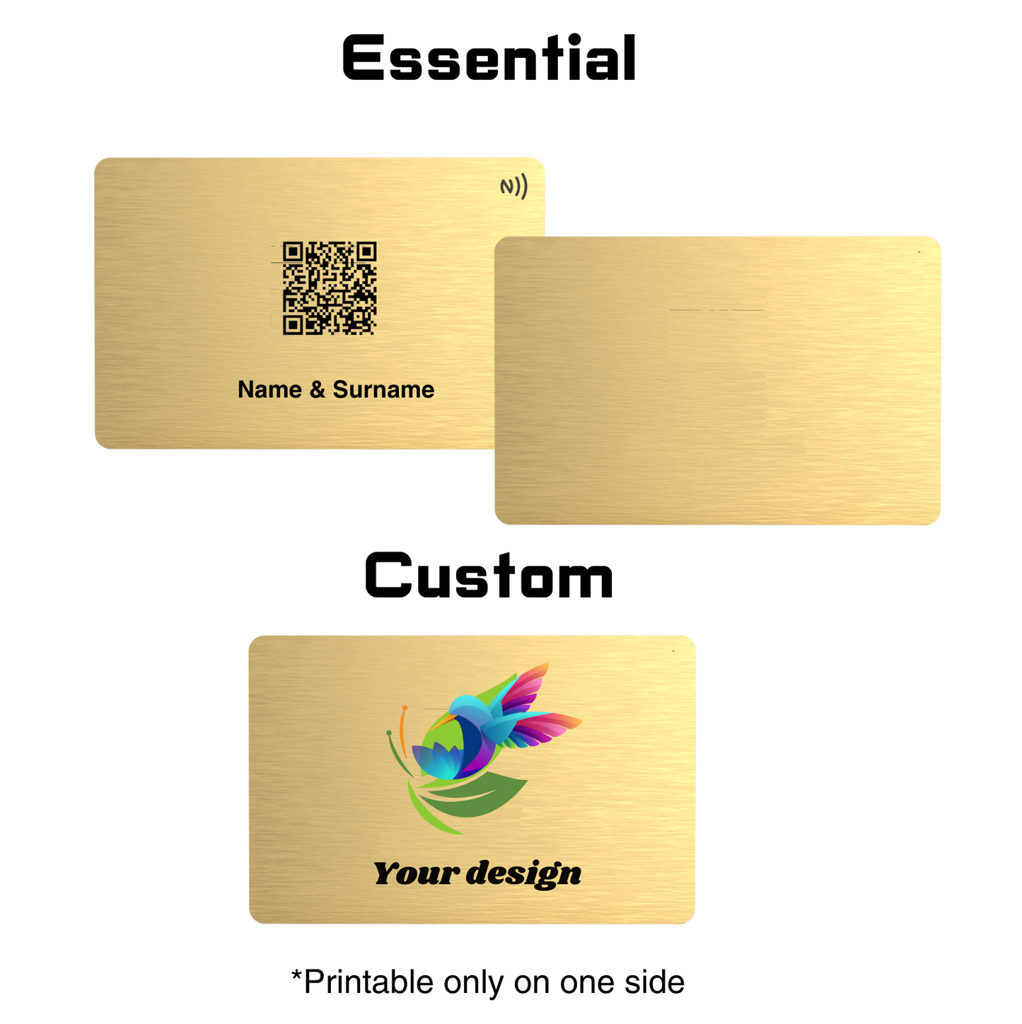 DLC Business card - METAL
