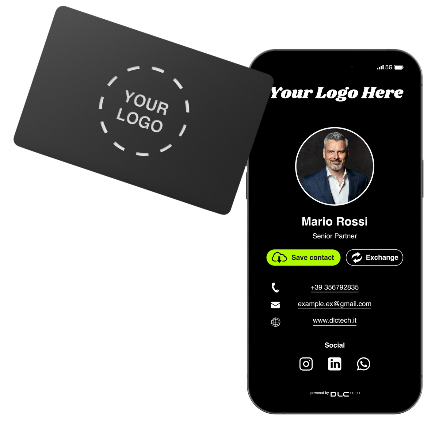 DLC Business Card - PVC