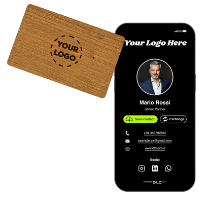 DLC Business Card - WOOD