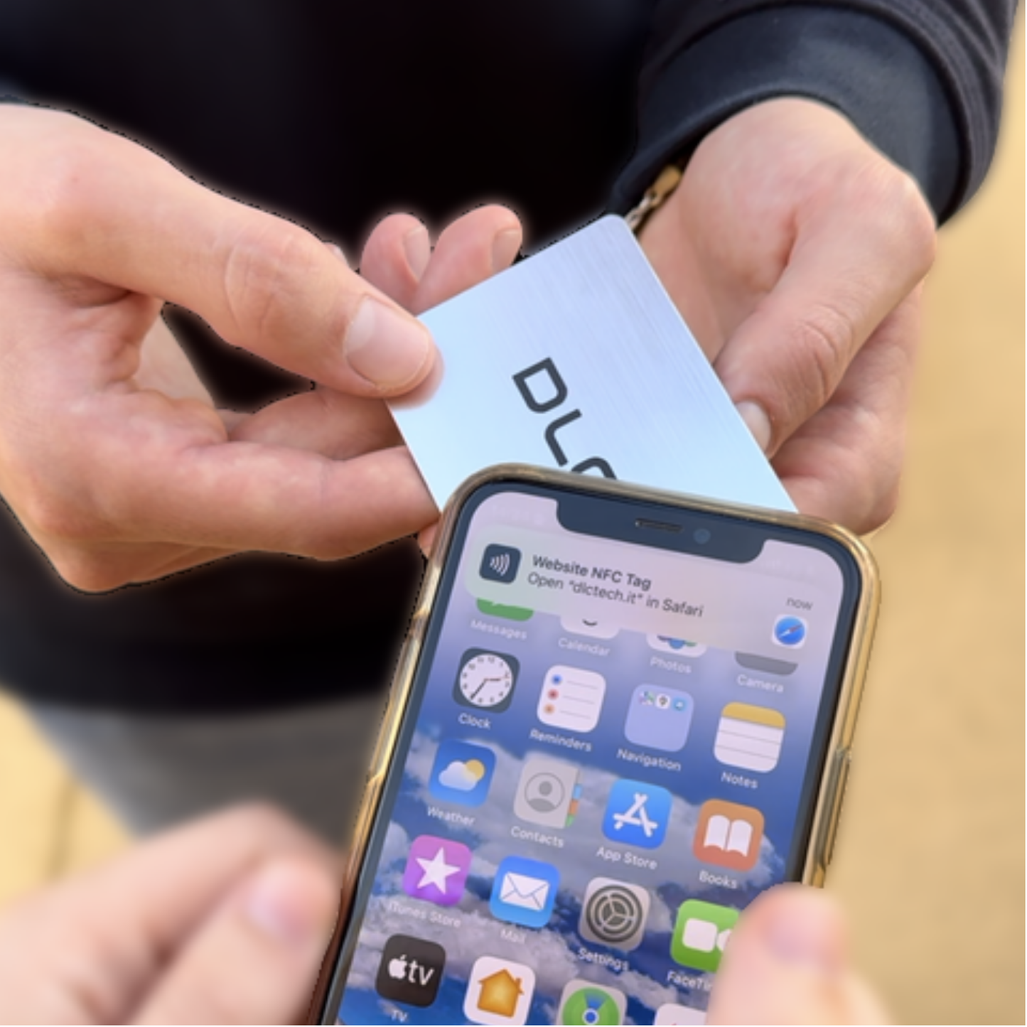 DLC Business card - METAL